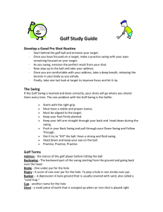 Golf Study Guide