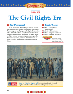 Chapter 29: The Civil Rights Era