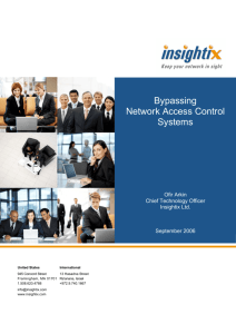 Bypassing Network Access Control Systems