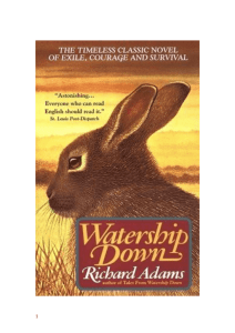 Chapter 18: Watership Down