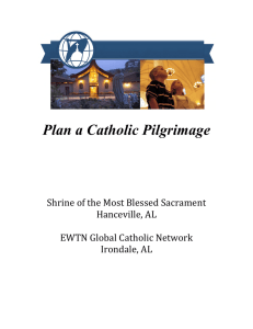 Plan a Catholic Pilgrimage