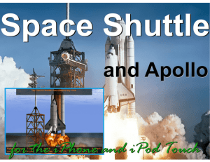 Space Shuttle and Apollo manual - X
