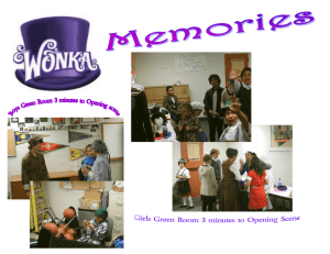 Wonka Memories