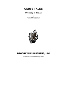 odin's tales - Brooklyn Publishers