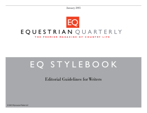 EQ Editorial Style Guidelines ()