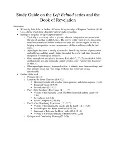 Study Guide on the Left Behind series and the Book of Revelation