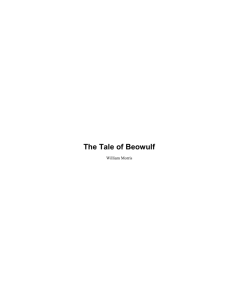 The Tale of Beowulf - Fantasy Castle Books