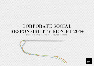 Full 2014 Report  - Corporate Social Responsibility