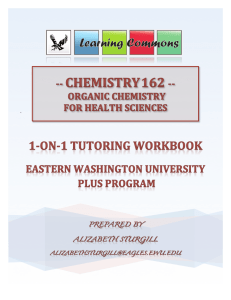 Chemistry 162 Workbook 10.6 - EWU