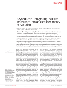 Beyond DNA: integrating inclusive inheritance