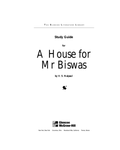 A House for Mr Biswas, VS Naipaul