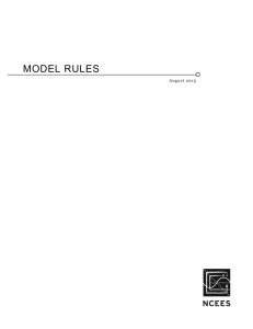model rules