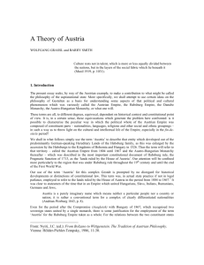 A Theory of Austria