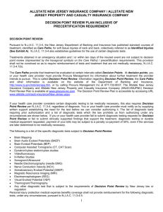 Allstate DPR/Precert Plan - Procura Management, Inc.