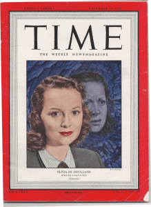 Time Magazine, December 20, 1948