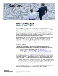 Radford Review: Radford Valuation Services