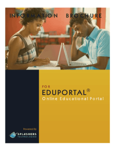 Eduportal Information Brochure