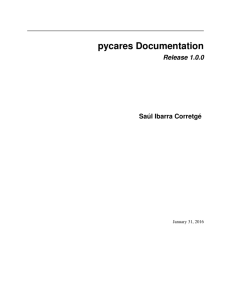 pycares Documentation