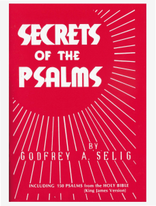 Secrets of the Psalms - you are not what you think