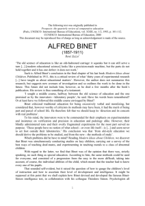 Alfred Binet - Vidyaonline.org