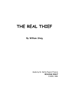the real thief - TeachingBooks.net