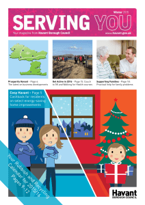 Your Rubbish and Recycling Calendar for 2015/16 Pages 9-12