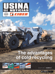 The advantages of cold recycling