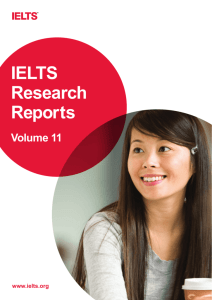 IELTS Research Reports