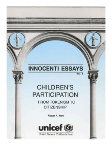 Children's Participation - UNICEF