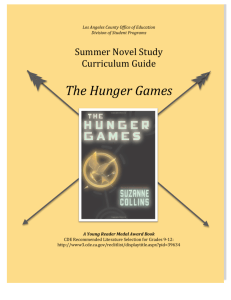 Hunger Games Curr. Guide - Los Angeles County Office of Education