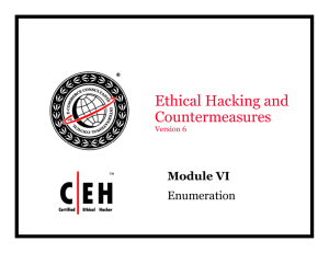 Ethical Hacking and Countermeasures - Powered by it