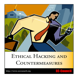 Ethical Hacking and Countermeasures - Zenk