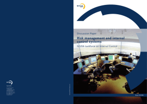 Risk management and internal control systems