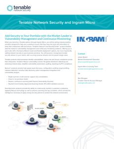 Tenable Network Security and Ingram Micro