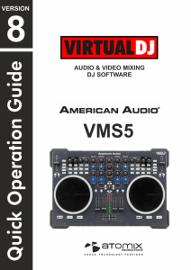 VirtualDJ 8 – American Audio VMS5 1