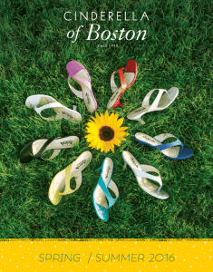 spring / summer 2016 - Cinderella of Boston