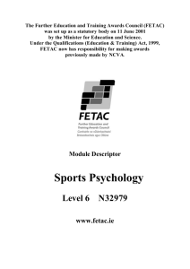 Sports Psychology - Chevron Training