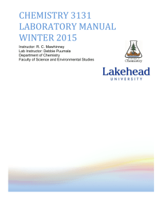 Lab Manual - Lakehead University