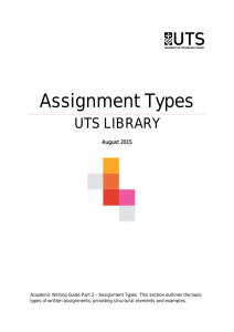 Assignment Types