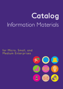 CATALOGG INFORMATION MATERIALS for MICRO, SMALL, and