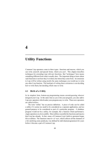 4. Utility Functions