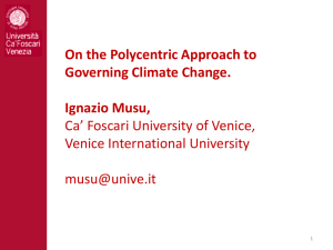 On the Polycentric Approach to Governing Climate Change, by