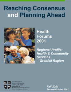 Grenfell Region - Health and Community Services