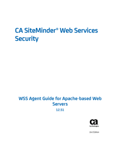 WSS Agent Guide for Apache-based Web Servers