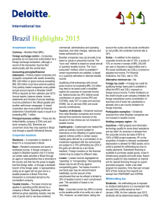 Brazil Highlights 2015