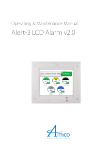 Alert-3 LCD Alarm v2.0