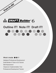 Draft:Builder Train-in-30 Manual