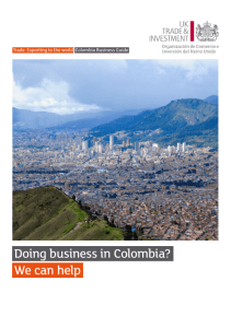 Doing business in Colombia? We can help