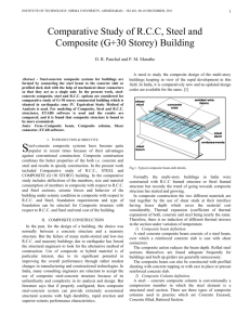 Comparative Study of R.C.C, Steel and Composite (G+30 Storey