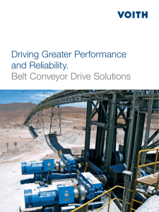Belt Conveyor Drive Solutions